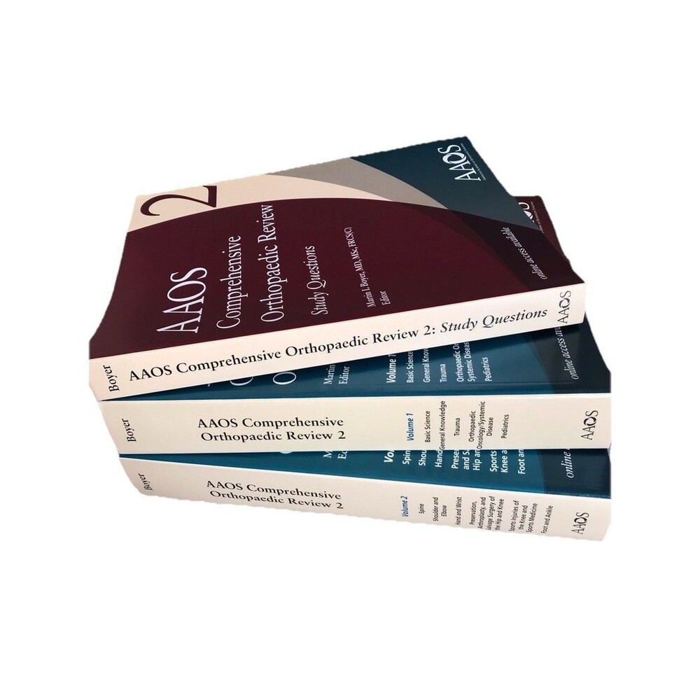 Comprehensive Orthopaedic Review 2 (3 Volume Set) 2nd Edition By Boyer Brand New